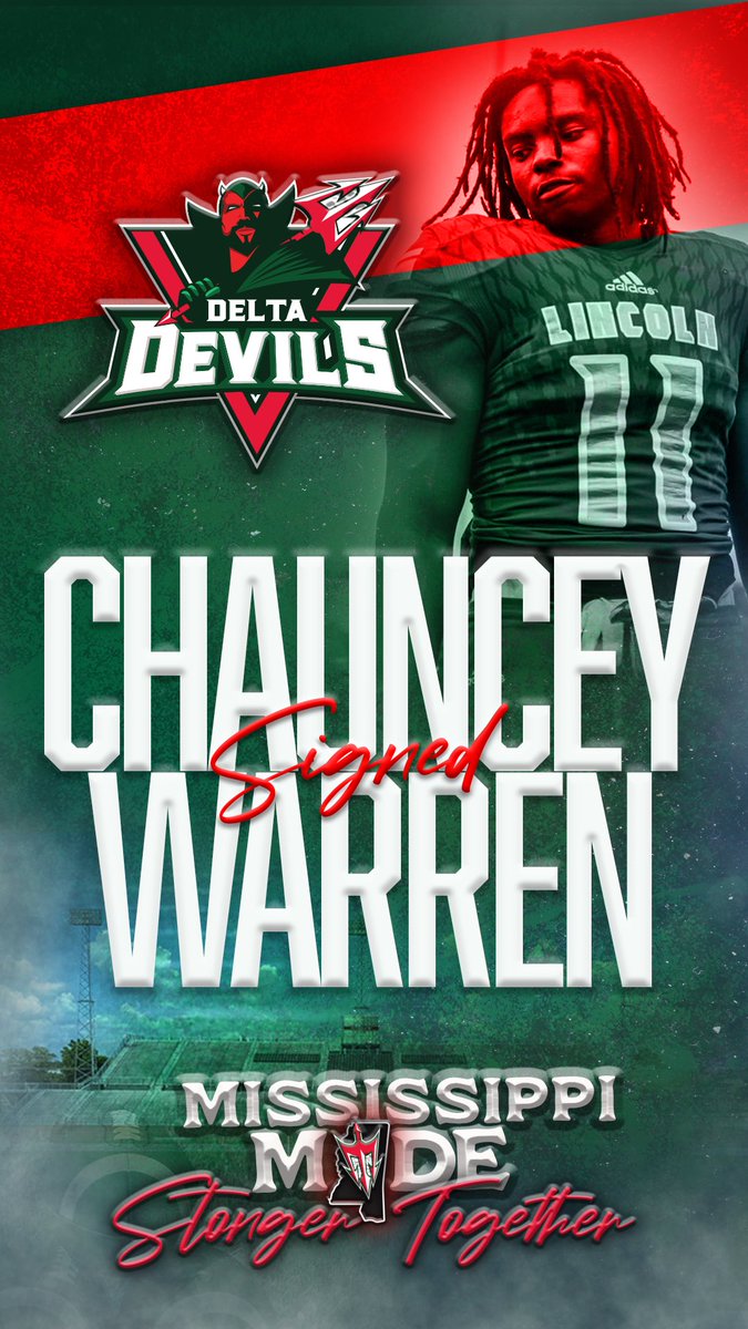 Mississippi Valley State University Football 🟢🔴 (@valleystatefb) on Twitter photo Welcome <a href="/warrenChauncey1/">Chauncey “dub” warren🦍</a> to the Valley 🟢🔴 #MississippiMade #ValleyinMotion #NSD25 Welcome <a href="/warrenChauncey1/">Chauncey “dub” warren🦍</a> to the Valley 🟢🔴 #MississippiMade #ValleyinMotion #NSD25