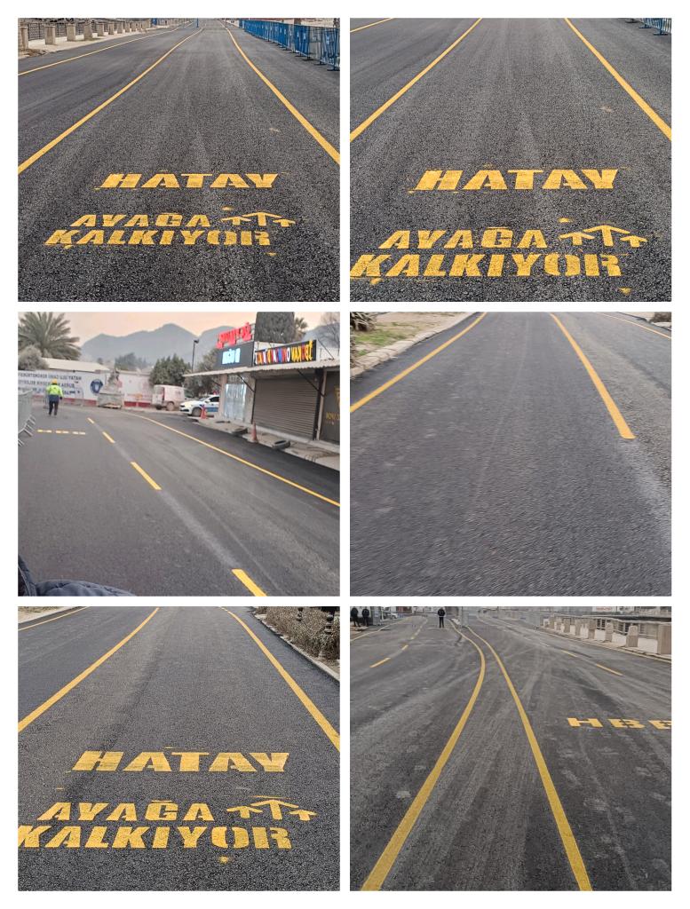 Hatay ayağa kalkıyor. #hbb #hataydepremi