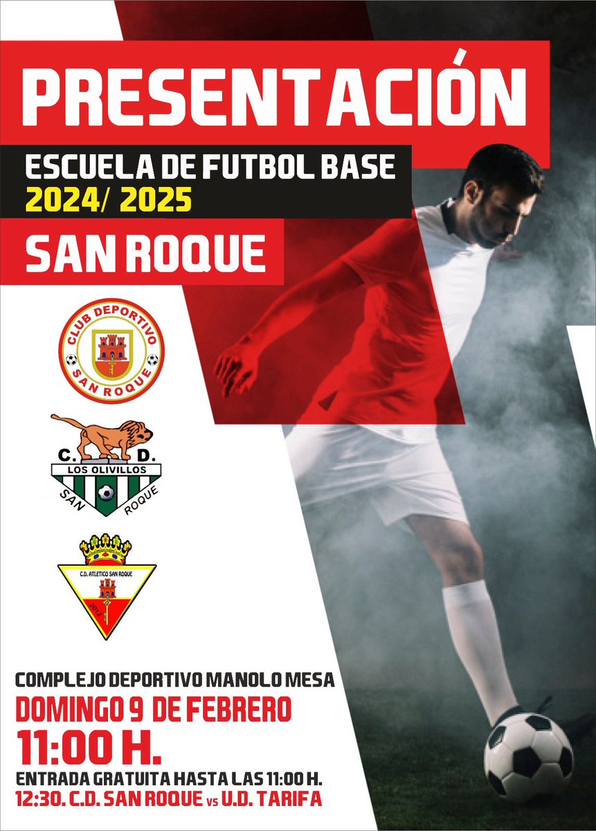 El domingo antes del derbi presentación de todas las categorías de fútbol base.