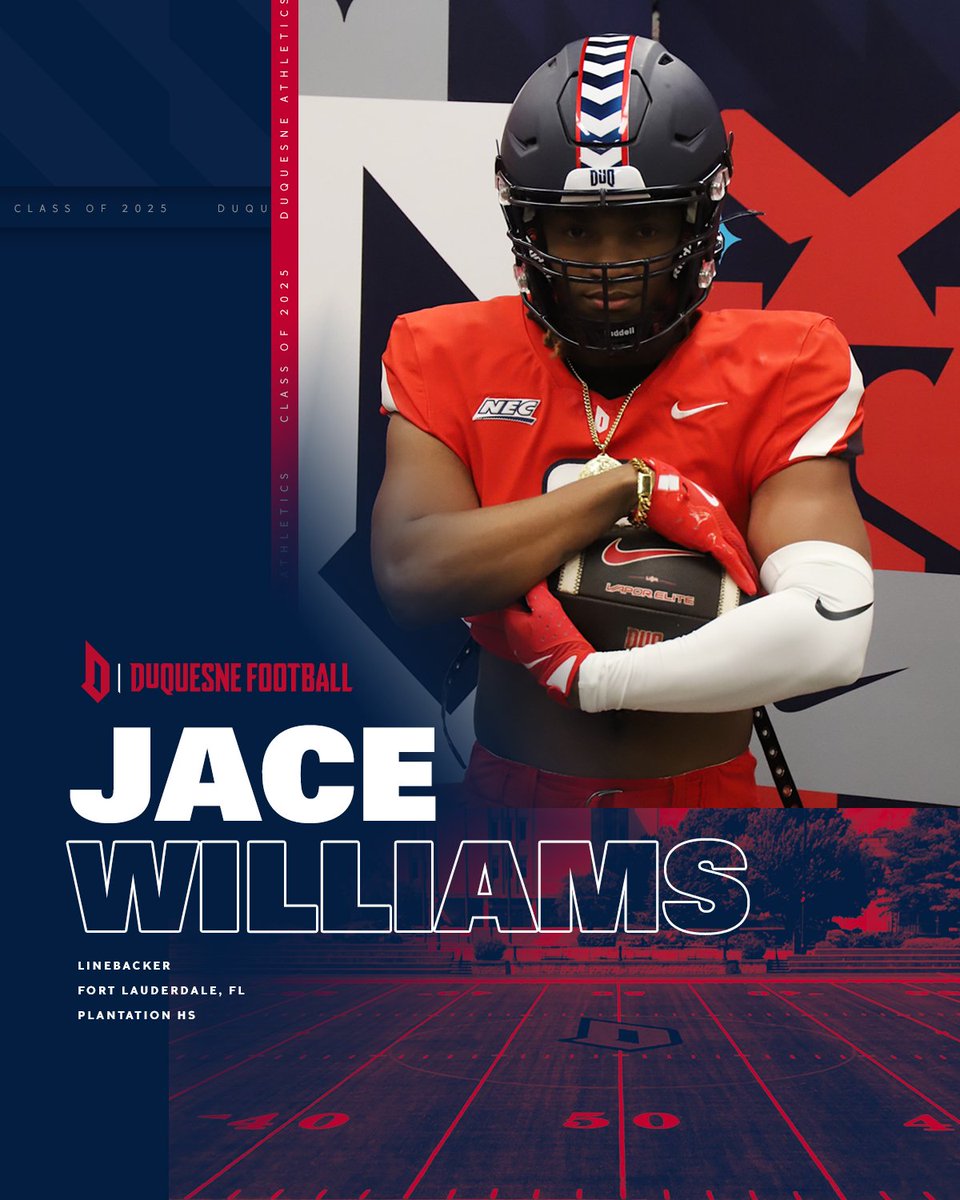Duquesne Football (@duqfb) on Twitter photo โ๏ธ Welcome to the Bluff, ๐๐๐๐ ๐๐ข๐ฅ๐ฅ๐ข๐๐ฆ๐ฌ!
#GoDukes | <a href="/Jacewill14/">Jace Williams</a> โ๏ธ Welcome to the Bluff, ๐๐๐๐ ๐๐ข๐ฅ๐ฅ๐ข๐๐ฆ๐ฌ!
#GoDukes | <a href="/Jacewill14/">Jace Williams</a>