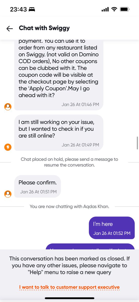 MitenThaker's tweet photo. @SwiggyCares @Swiggy https://t.co/GHWVHnqaUU