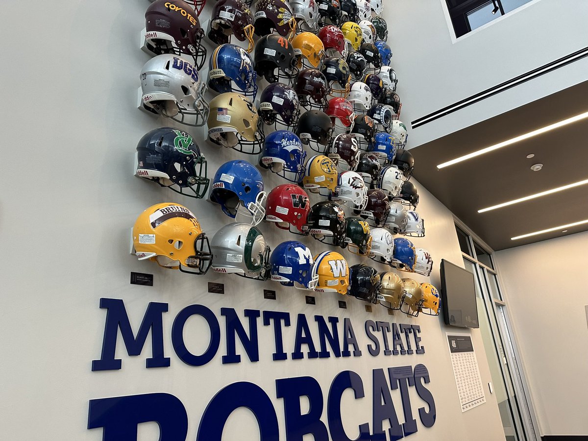 They switched the helmets for the state championships in the BAC!