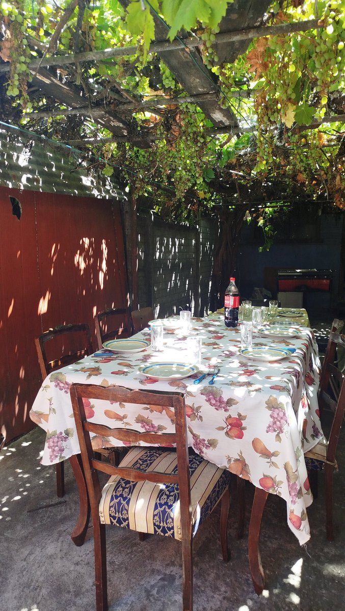 Hay algo más nostálgico que almorzar bajo el parrón de la casa que era de tus abuelos? 🥹