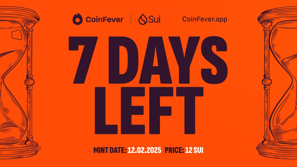 🔥 7 Days Until Fever Takes Over! 🔥

The countdown is ON! In just 7 days, the Fever Maniacs NFTs are dropping on <a href="/SuiNetwork/">Sui</a>! Tag your friends, like &amp; retweet this post for a chance to get a FREE NFT!

✅ Check your wallets – Do you hold a WL NFT? If yes, you're in! If not,