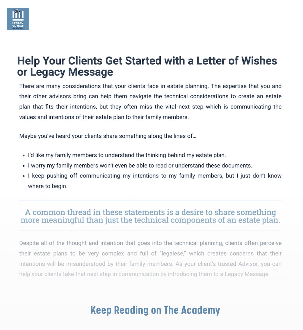 Check it out! This article is available to anyone with a free, basic membership - all you have to do is sign up!
Academy Sign Up: buff.ly/3P1eaA8
Resource Link: buff.ly/42DZWwU