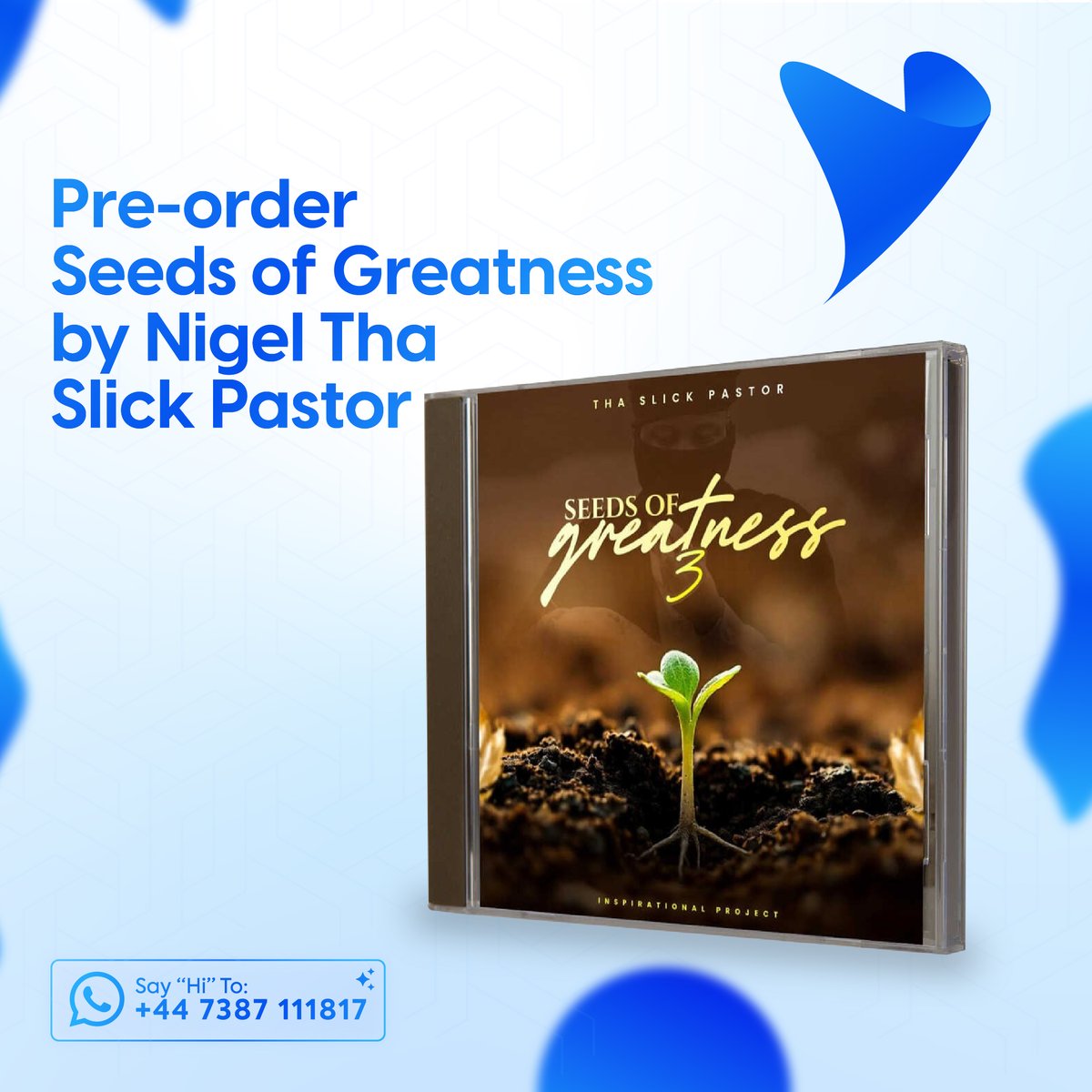 TayariByKMG's tweet photo. Be one of the first to get your hands on this book. WhatsApp โHiโ to https://t.co/H7eyTUdLaF to pre-order today.
#Chatbot #AI #WhatsApp #SeedsOfGreatness https://t.co/1rH8Kyi9V2