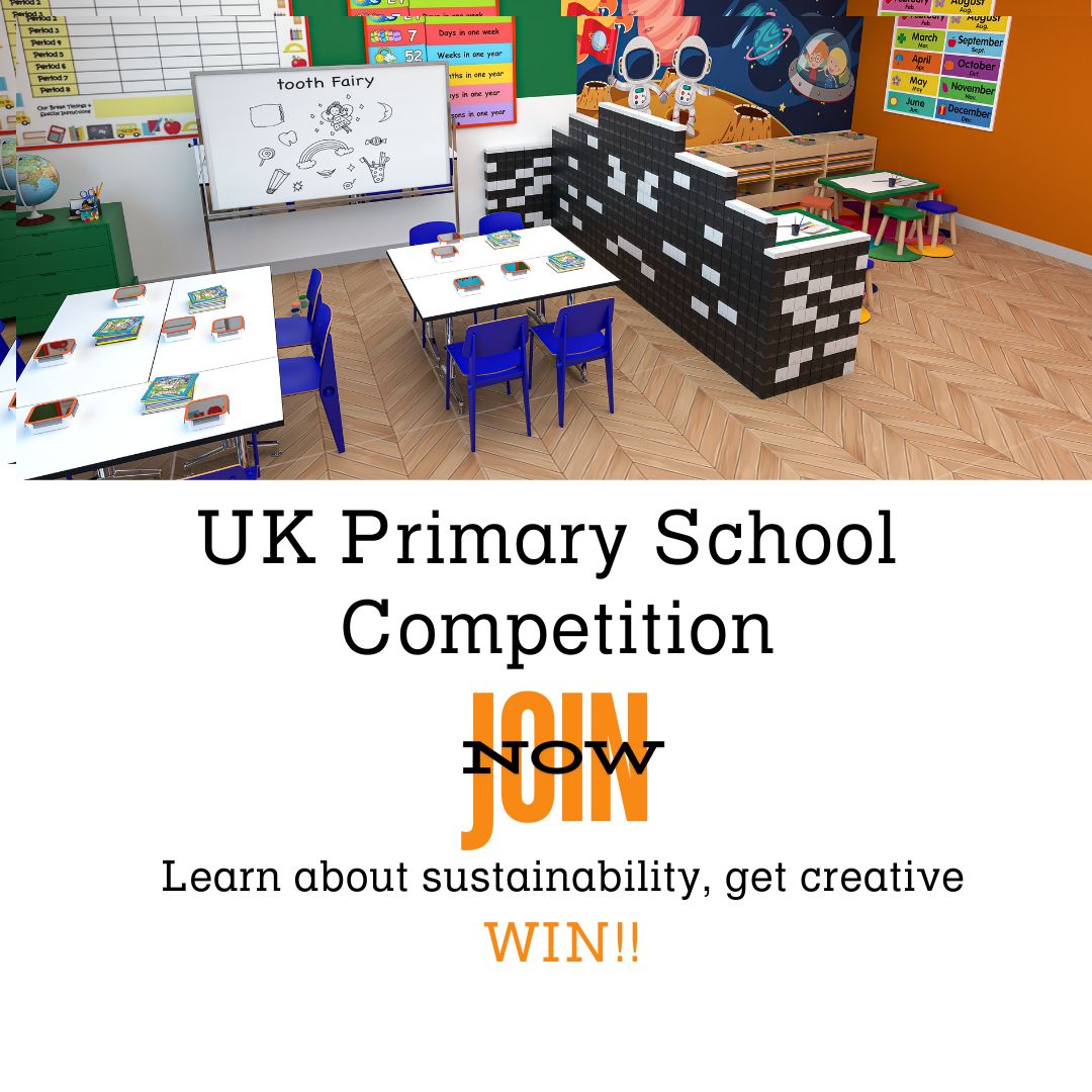 COMPETITION! For UK Primary Schools
Join us for Science Week!
bit.ly/4grTNqW
Let children learn about sustainability, get creative and design a Morph product for their school! The winning design will be built and installed for free!
SIGN UP by 28 February to take part!