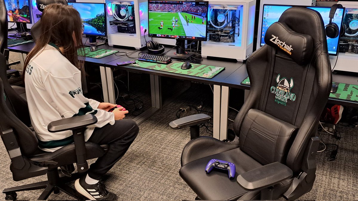 Cleveland State Esports (@csuvikes_gg) on Twitter photo Hey <a href="/Flash_Garrett/">Myles Garrett</a>, the dream isnโt overโyou can still win a Super Bowl in Cleveland! ๐๐ฎ Our esports team officially invites you to our facility to run it up in Madden and bring that Lombardi home!
#DawgPoundโฏ#GoVikes Hey <a href="/Flash_Garrett/">Myles Garrett</a>, the dream isnโt overโyou can still win a Super Bowl in Cleveland! ๐๐ฎ Our esports team officially invites you to our facility to run it up in Madden and bring that Lombardi home!
#DawgPoundโฏ#GoVikes