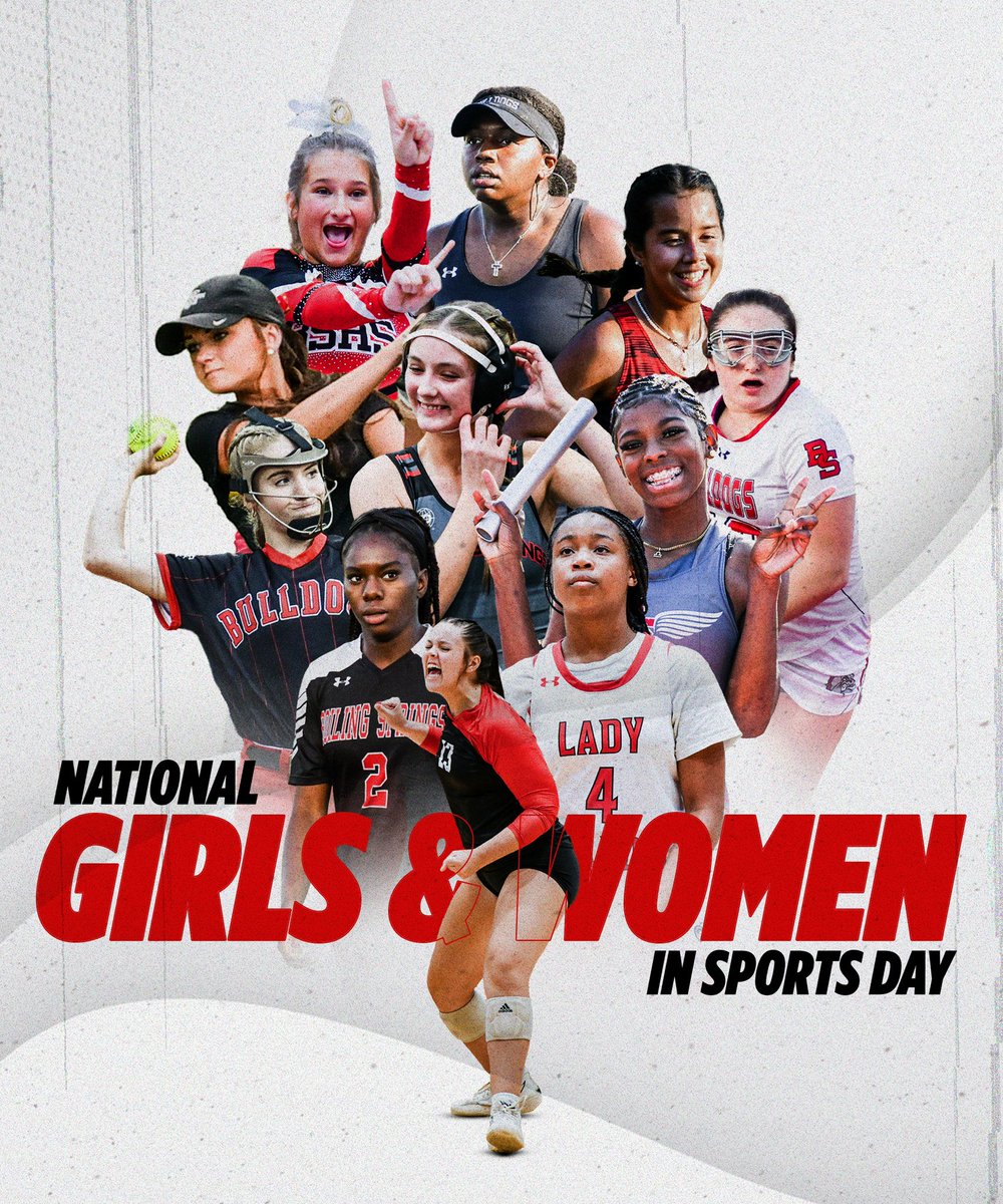 Happy National Girls and Women in Sports Day! ❤️