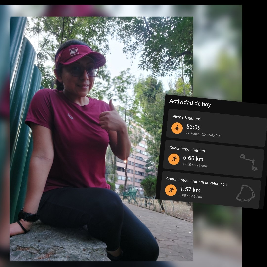 Luzzciernaga (@luzzciernaga) on Twitter photo Holaa, ¡Feliz miércoles!, aqui lo de hoy, kms disfrutados y piernita, pasenla de maravilla.
#Reto47 🥳
#CorrerMeHaceBien🏃♀️♥️👟
#VanPorTiSiempre🤍
<a href="/ReyLoborebelion/">La rebelión del rey Lobo</a>
<a href="/templorunner/">@TemploRunner</a> Holaa, ¡Feliz miércoles!, aqui lo de hoy, kms disfrutados y piernita, pasenla de maravilla.
#Reto47 🥳
#CorrerMeHaceBien🏃♀️♥️👟
#VanPorTiSiempre🤍
<a href="/ReyLoborebelion/">La rebelión del rey Lobo</a>
<a href="/templorunner/">@TemploRunner</a>