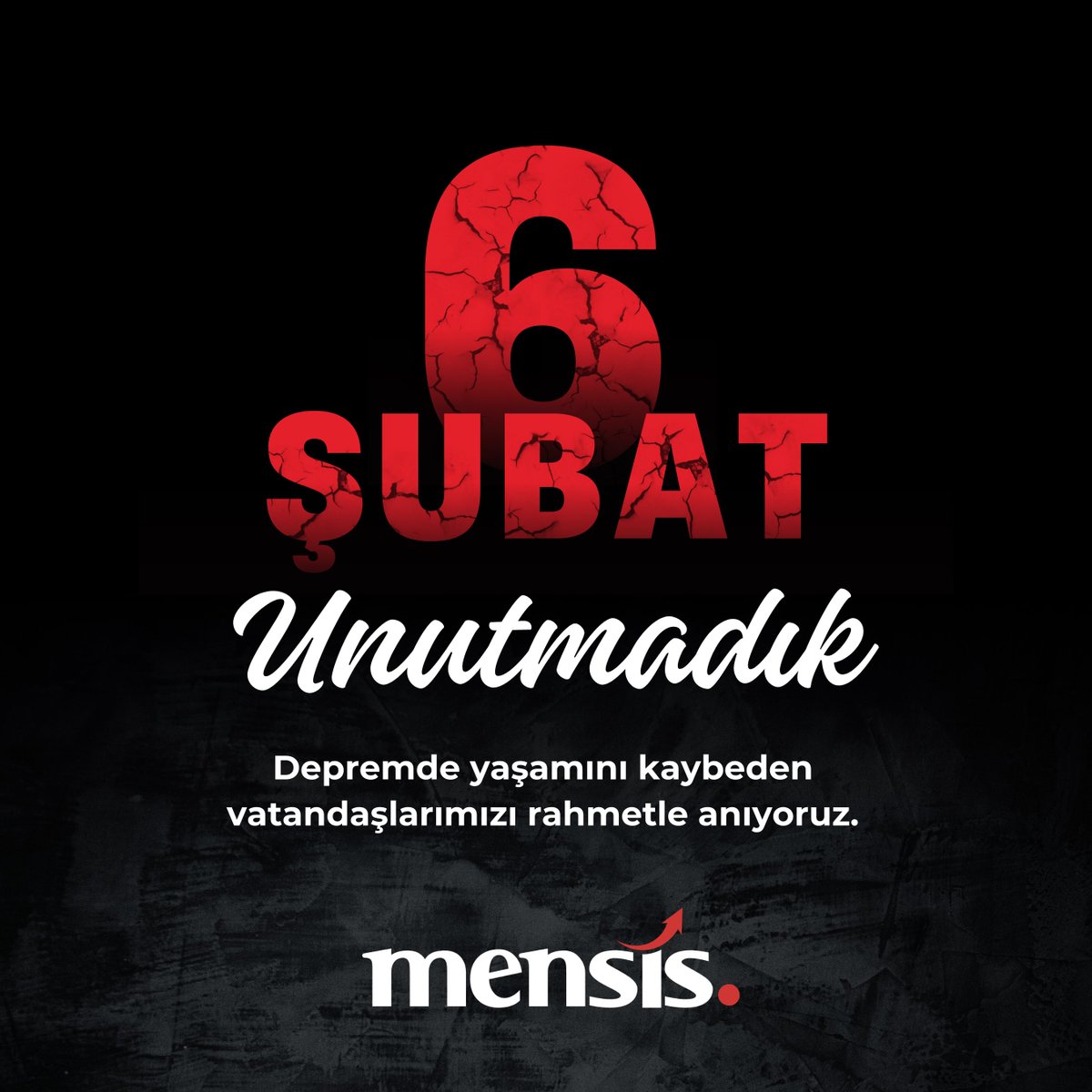 6 Şubat, asrın felaketini unutmadık. Depremde hayatını kaybeden vatandaşlarımızı rahmetle anıyor, ailelerine sabır diliyoruz. Acılarımızı unutmadan, yaralarımızı birlikte sararak daha güçlü bir geleceğe doğru adım atacağımıza inanıyoruz. #6subat2023 
<a href="/Abdullah1Atalay/">Abdullah Atalay</a>