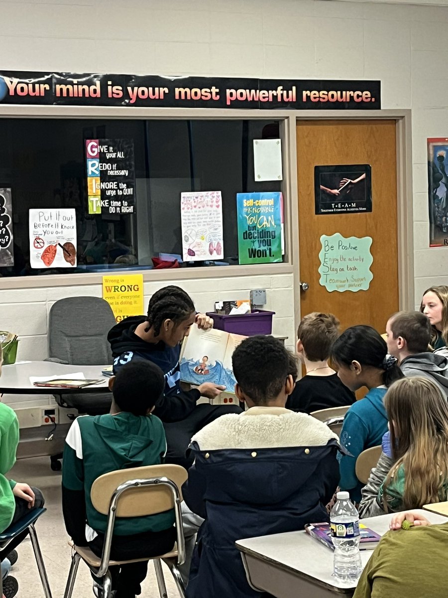 Reading Super Bowl Visitors from our very own North Penn football team. Thanks for spending time with us this morning and answering all of our questions! It was wonderful seeing some old Oak Park students among the players! #OPsharks #Northpennfootball