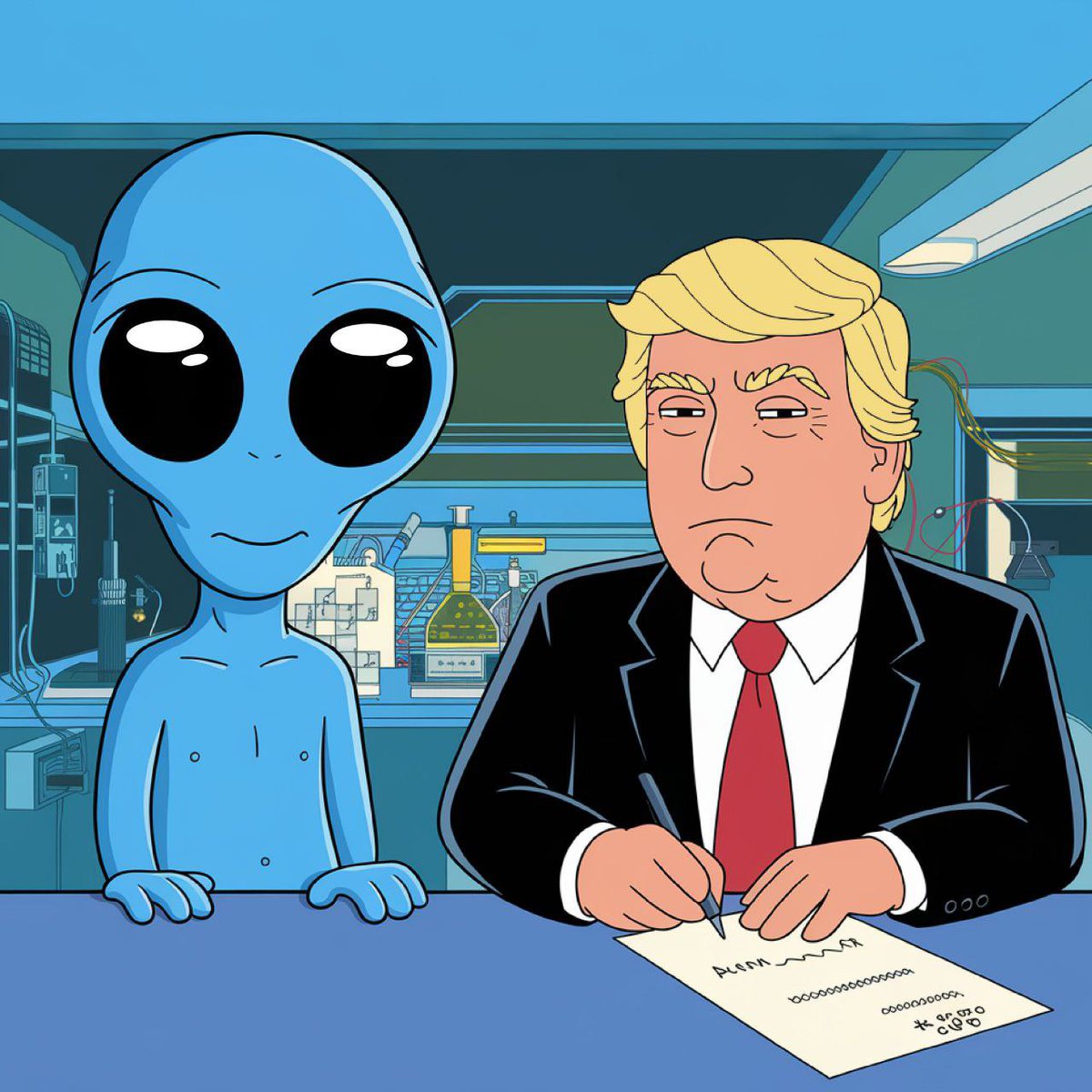 NO MORE TARIFFS, YOU GOT IT ORANGE MAN 👽🖖🛸