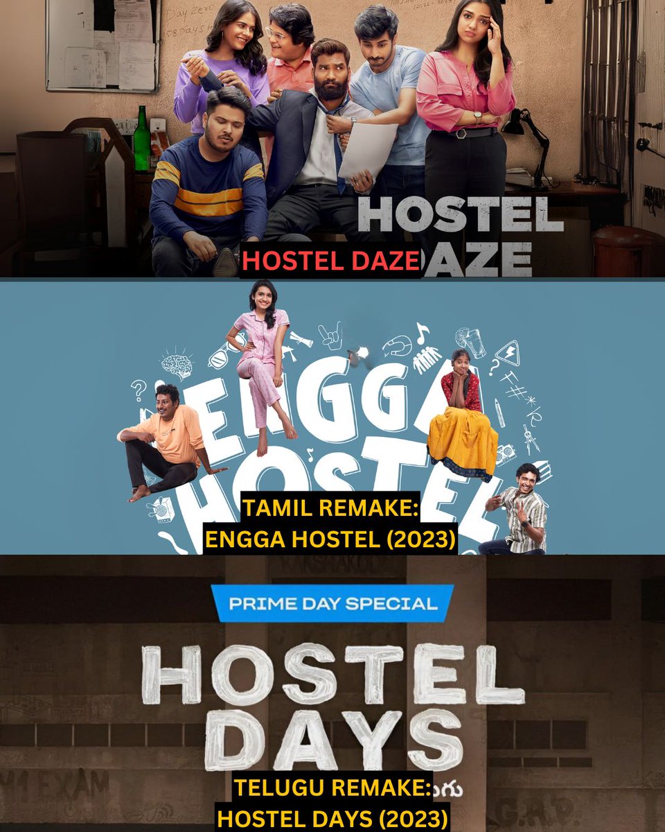 rameshlaus's tweet photo. After the massive success of the #PanchayatTamil remake, #TeluguPanchayat is also creating waves, and it’s clear that #TVF is the only production house in India proving content can travel from North to South. With over four of their hit shows, including #PermanentRoommates, #FLAMES, #HostelDaze, and #Panchayat, and their #Kannada film #Powder, being remade across the South, TVF continues to demonstrate that storytelling has no borders. It’s a proud moment for TVF as they once again prove to be pioneers in content adaptation.🙌🤩