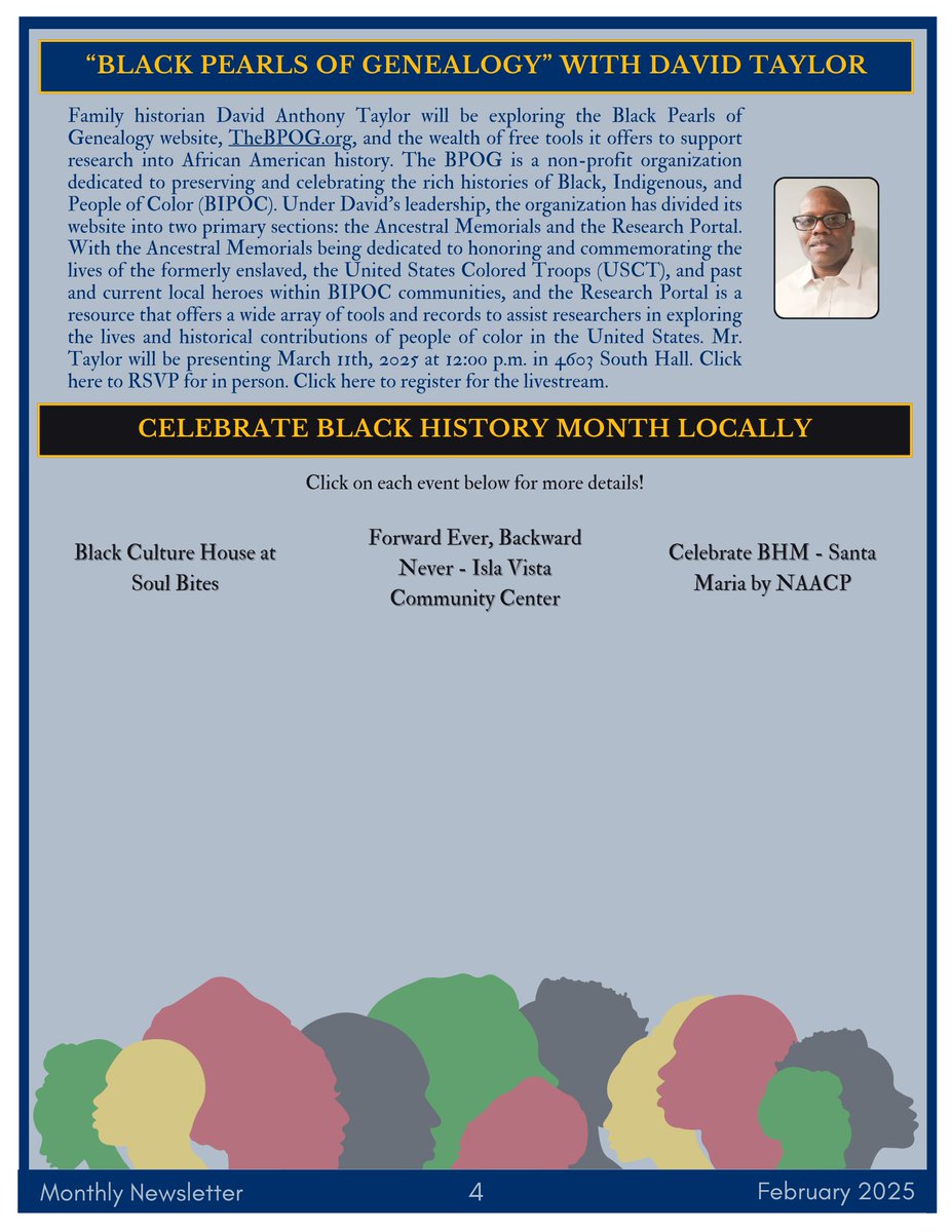 Please see our February 2025 Newsletter below, and we're wishing everyone a reflective and empowering Black History Month!
