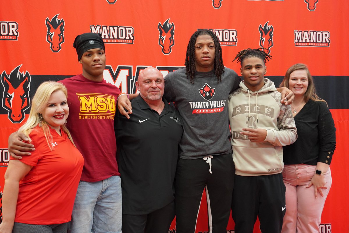 Manor ISD (@manorisd) on Twitter photo It's #NationalSigningDay! ✍️ 
Huge congrats to all the athletes making their dreams a reality today!🏈🌟
Shoutout to our Manor Mustangs Darrion Gordley, Eddie Robinson and Jordan Clark on this incredible milestone. We can't wait to see what you accomplish at the next level!❤️🖤🎉 It's #NationalSigningDay! ✍️ 
Huge congrats to all the athletes making their dreams a reality today!🏈🌟
Shoutout to our Manor Mustangs Darrion Gordley, Eddie Robinson and Jordan Clark on this incredible milestone. We can't wait to see what you accomplish at the next level!❤️🖤🎉