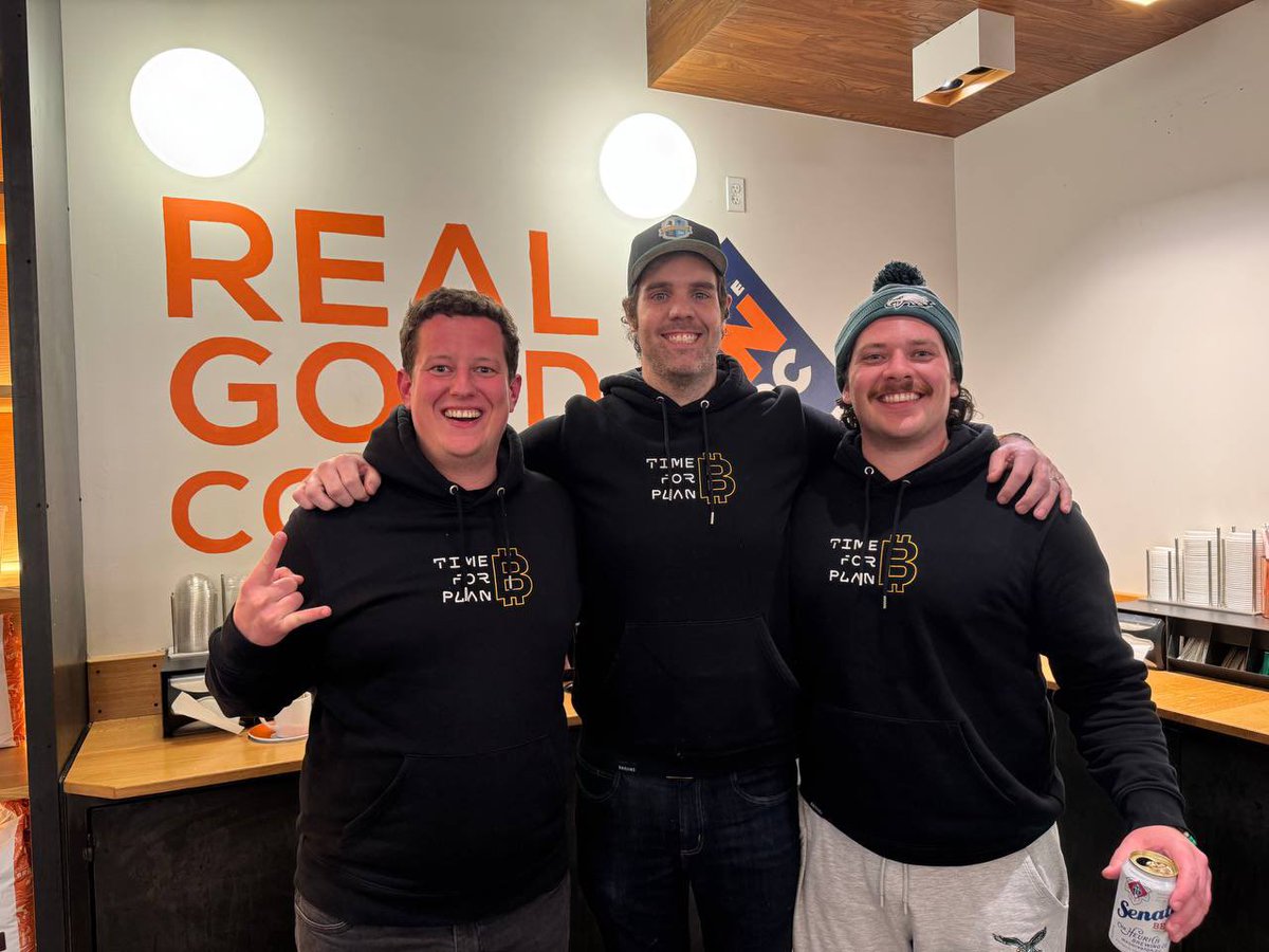 Colby_Attack's tweet photo. Had a blast with the @braiins crew and finally meet up with the best propaganda chief I know @KristianCsep. It’s time for Plan ₿! https://t.co/ZeuS6CbyK1