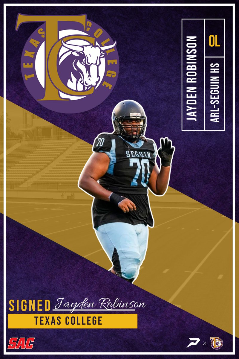 TXCsteers_Ath's tweet image. We welcome Jayden Robinson @Jayoooo67 from @SeguinCougarFB to @TexasCollege23!!!! We are fired up about it!!! 🔥🔥 #SteerNation🤘