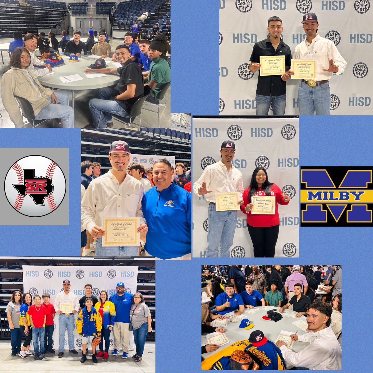 Crystal Ramirez, M.Ed (@counselrramirez) on Twitter photo Excited to celebrate our <a href="/Milby_HS/">Charles Milby High School</a> UIL Scholars & Athletes at HISD signing day today 🤩 #ProudMamaBear #CounselorMama #SulRossStateCommit <a href="/ERamirez2025/">Ethan Ramirez</a> <a href="/COACH_RAYRAY42/">RAY RAMIREZ JR</a> <a href="/MilbyBaseball/">MilbyBaseball</a> <a href="/MilbyCounseling/">Milby Counseling Team</a> Excited to celebrate our <a href="/Milby_HS/">Charles Milby High School</a> UIL Scholars & Athletes at HISD signing day today 🤩 #ProudMamaBear #CounselorMama #SulRossStateCommit <a href="/ERamirez2025/">Ethan Ramirez</a> <a href="/COACH_RAYRAY42/">RAY RAMIREZ JR</a> <a href="/MilbyBaseball/">MilbyBaseball</a> <a href="/MilbyCounseling/">Milby Counseling Team</a>