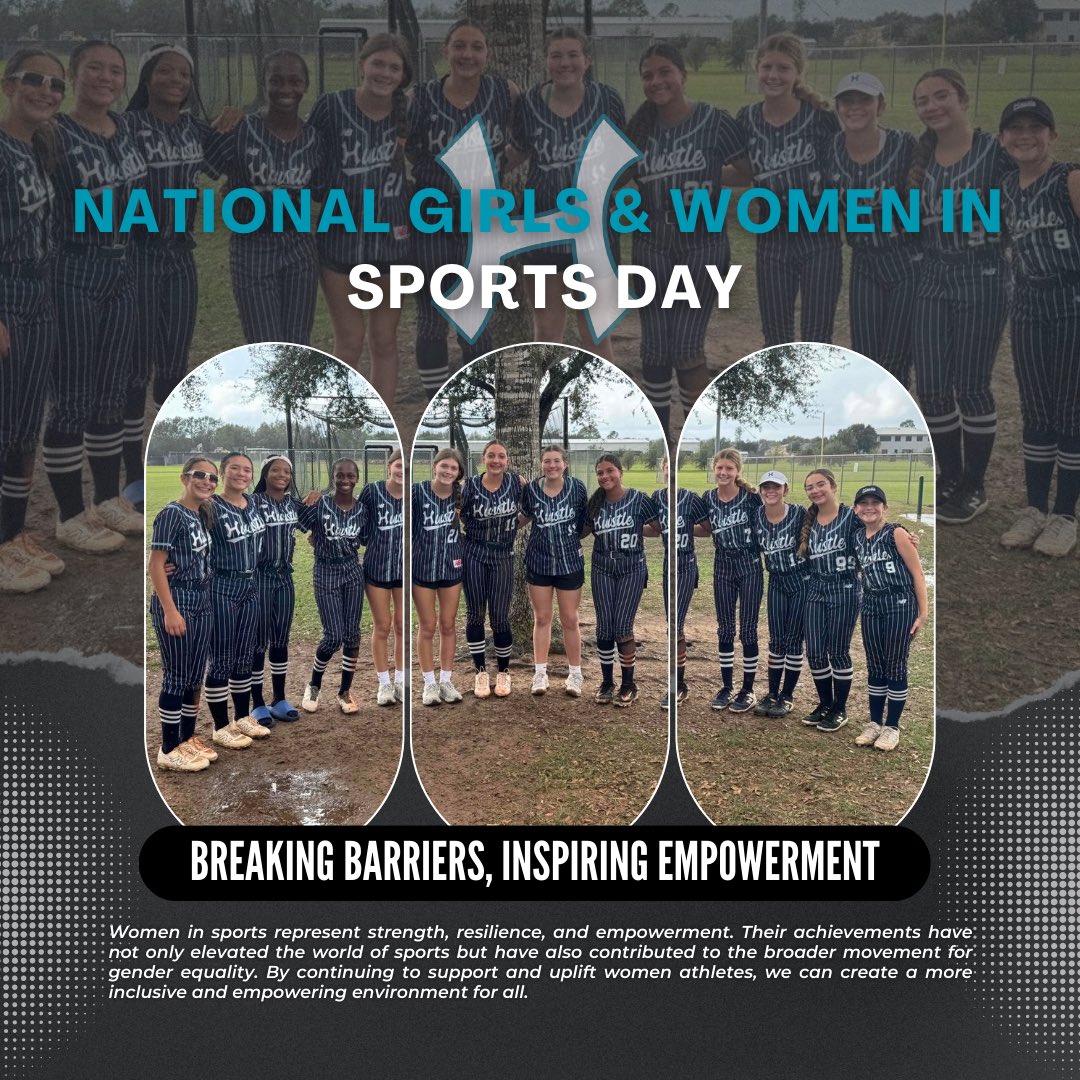 HusteNation16U's tweet photo. Happy National Girls and Women in Sports Day! @HustleNationFP
#HustleNationFastpitch #HNF https://t.co/YufaPP5hls