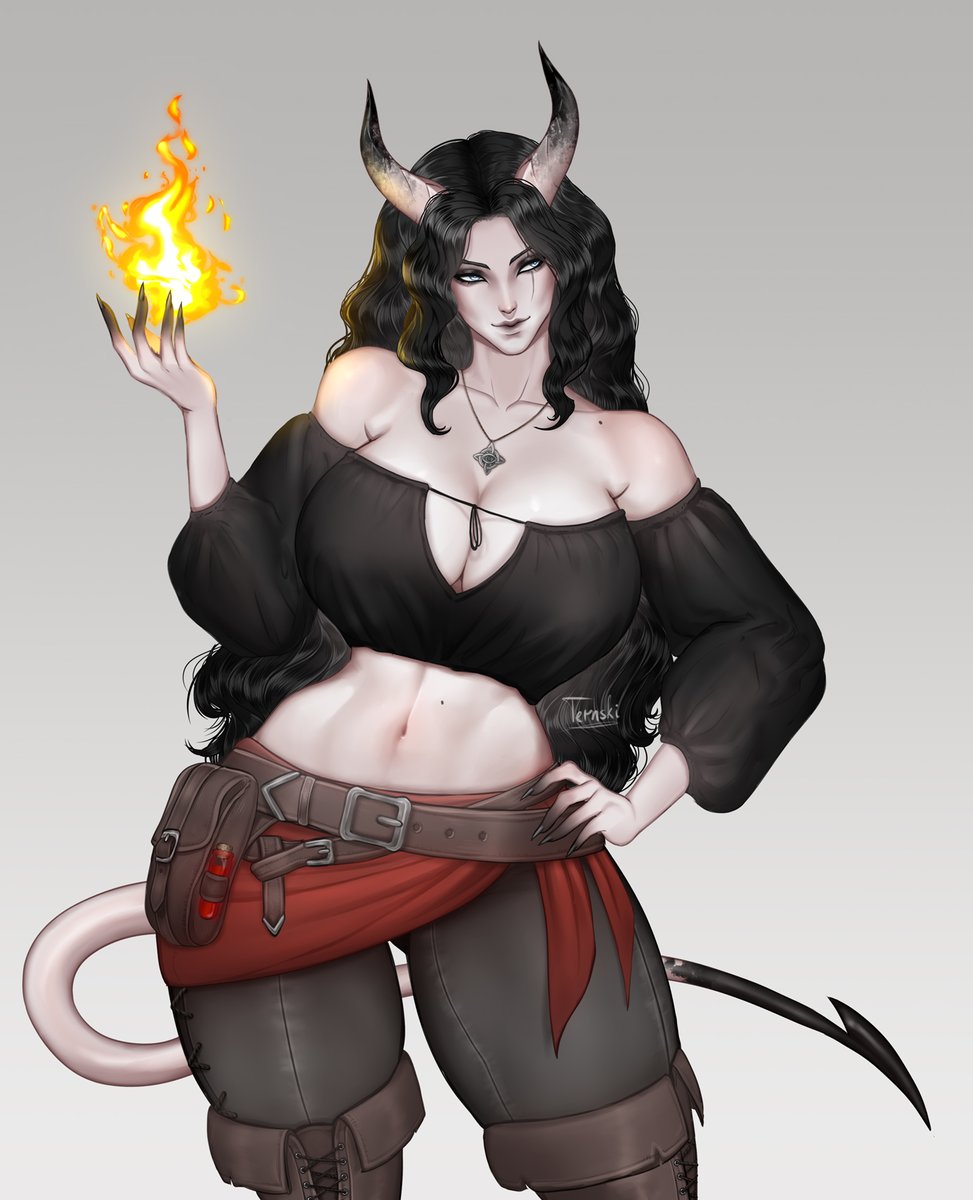 Ana_Ternski's tweet photo. Sif but make it tiefling

#oc #originalcharacter #digitalart https://t.co/pfo7MFno76