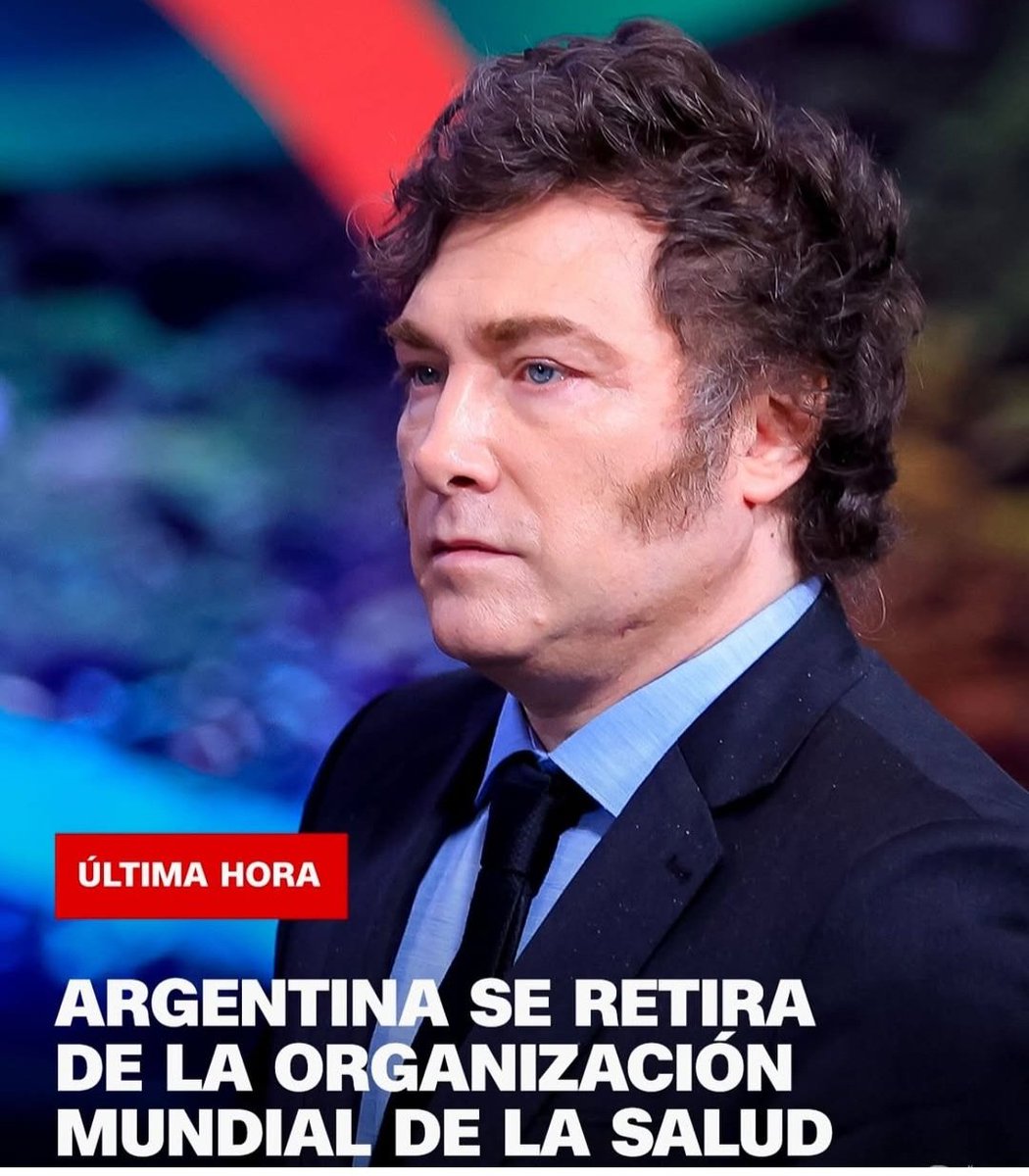 NickyMarquez1's tweet photo. El Estado argentino ya no usará dinero de los pobres para financiar a la organización genocida/abortista y promotora de la hormonización infantil y castración de niños OMS: GRACIAS @JMilei! https://t.co/ri3nvyjZxw