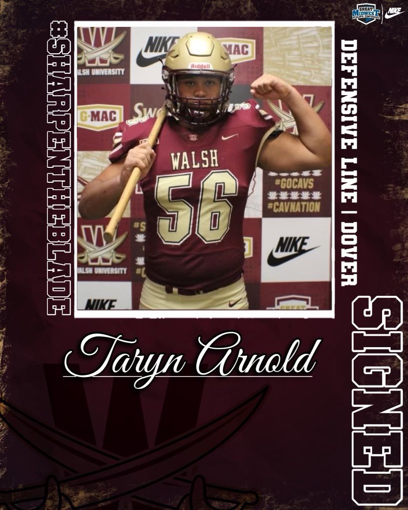 Welcome to Canton, <a href="/tarynarnold_/">TJ Arnold</a> !

🏠 Dover, OH
🏫 Dover High School
🏈 Defensive Tackle

#ChaseTheLion ⚔️