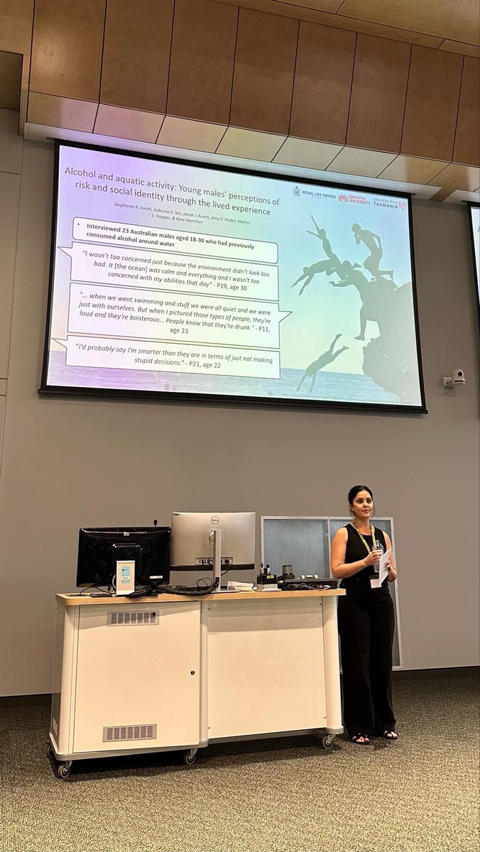 hapiresearch's tweet image. A fantastic presentation from HaPI lab member @StephR_Smith yesterday afternoon at @ASBHM1 #ASBHM2025 on young men’s perceptions of risk and social identity relating to alcohol and aquatic activity! 🍻🌊