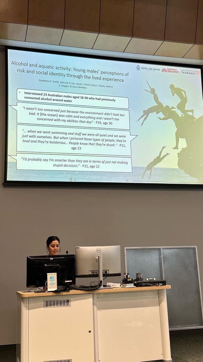 HaPI Research Lab (@hapiresearch) on Twitter photo A fantastic presentation from HaPI lab member <a href="/StephR_Smith/">Stephanie Smith</a> yesterday afternoon at <a href="/ASBHM1/">Australasian Society for Behavioural Health & Med</a> #ASBHM2025 on young men’s perceptions of risk and social identity relating to alcohol and aquatic activity! 🍻🌊 A fantastic presentation from HaPI lab member <a href="/StephR_Smith/">Stephanie Smith</a> yesterday afternoon at <a href="/ASBHM1/">Australasian Society for Behavioural Health & Med</a> #ASBHM2025 on young men’s perceptions of risk and social identity relating to alcohol and aquatic activity! 🍻🌊