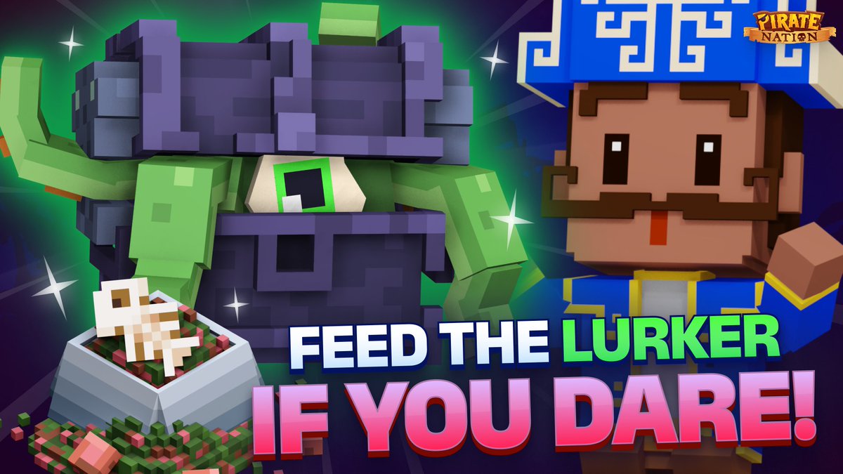 Beware the Lockbox Lurkers! Our newest event kicks off at 20:00 UTC / 3pm ET tomorrow 🏴‍☠️

Eager Pirates will need a great deal of Energy to feed their Lurkers, so stocking up on Gems is highly recommended! 🏴‍☠️