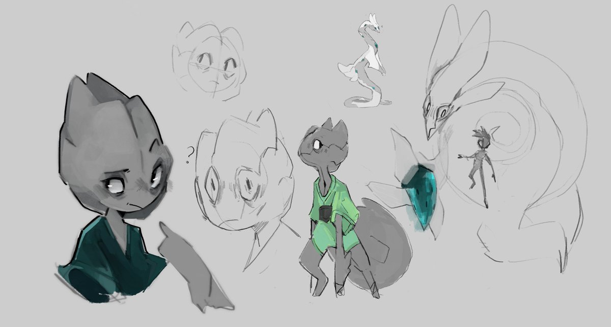 CielCHair's tweet image. Oc sketches

#oc #character #characterdesign