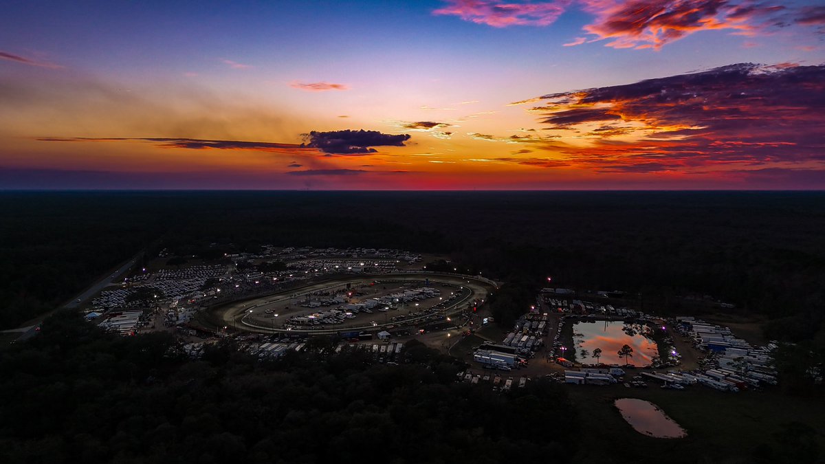 Mother Nature came through for the season opener 😍