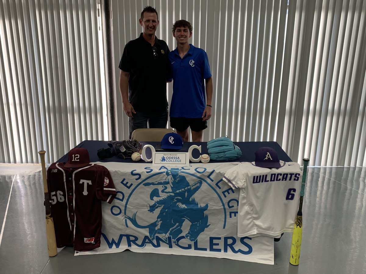 Jared Wells (@jwellsy15) on Twitter photo Congratulations to <a href="/GavinBrawner/">Gavin Brawner</a> on his commitment to play <a href="/OdessaCBaseball/">Odessa College Baseball</a> for <a href="/DWoo22/">David Wood</a>. I have seen him progress from 9yr old to now. He has put in the work! Keep it rolling! <a href="/thejamesbrawner/">James Brawner</a> you and Holly did a great job. <a href="/AngletonBSB/">Angleton Wildcat Baseball</a> Congratulations to <a href="/GavinBrawner/">Gavin Brawner</a> on his commitment to play <a href="/OdessaCBaseball/">Odessa College Baseball</a> for <a href="/DWoo22/">David Wood</a>. I have seen him progress from 9yr old to now. He has put in the work! Keep it rolling! <a href="/thejamesbrawner/">James Brawner</a> you and Holly did a great job. <a href="/AngletonBSB/">Angleton Wildcat Baseball</a>