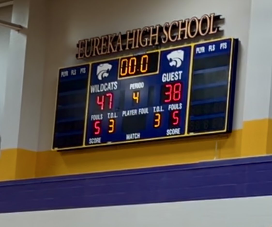 <a href="/EurekaBoysHoops/">Eureka Basketball</a> 9th Boys are the champions of the Oakville Freshman Tournament w/ a win over SLUH!
🏆 #CultureWins 💜🏀💛