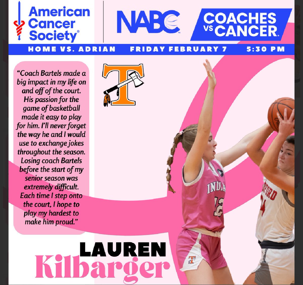 <a href="/KilbargerLauren/">Lauren Kilbarger</a> <a href="/AmericanCancer/">American Cancer Society</a>