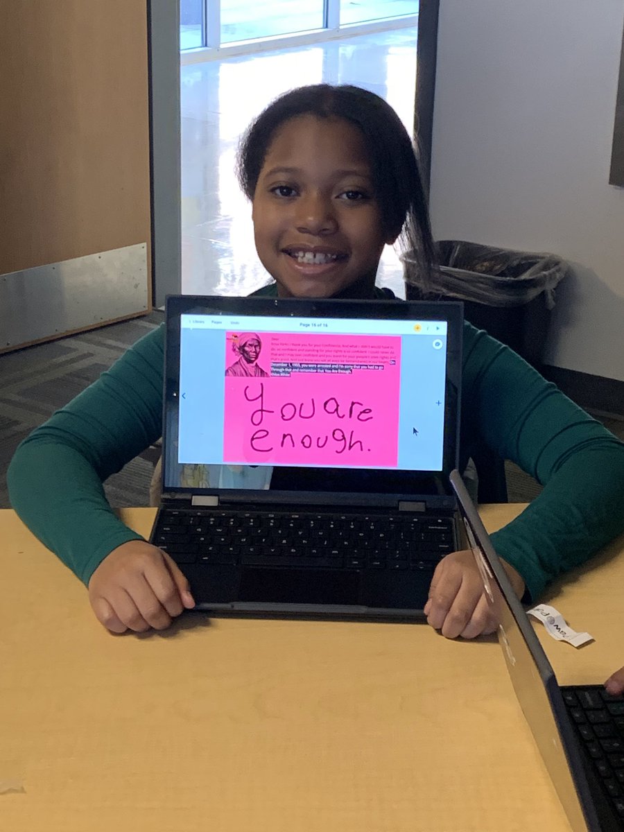 JStetinaTRT's tweet image. Our Park View 3rd graders kicked off Black History Month by writing a thank you letter to their favorite African American historical figure. @jennthomas75 @nicscud @BookCreatorApp @hmeducate @PortsVASchools #PPStrt