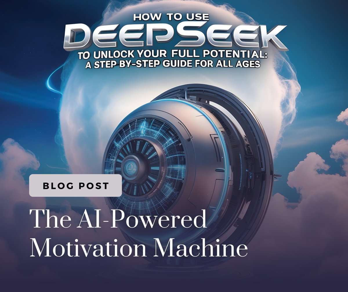 Evolvigma's tweet photo. A Thread About DeepSeek R1 For Motivation 👇👇👇
#DeepSeekR1 #DeepSeekV3 #Prompts #artificalintelligance https://t.co/luWKU9bfOB