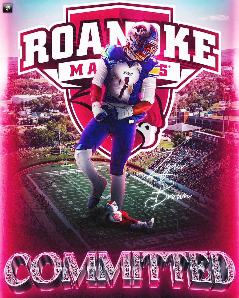 COMMITTED!!!    <a href="/RoanokeFB/">Roanoke College Football</a> <a href="/CoachGiancola/">Mike Giancola</a> <a href="/Coach_Ven3/">Darren Venable</a> <a href="/CoachThourogood/">Coach Thourogood</a>
