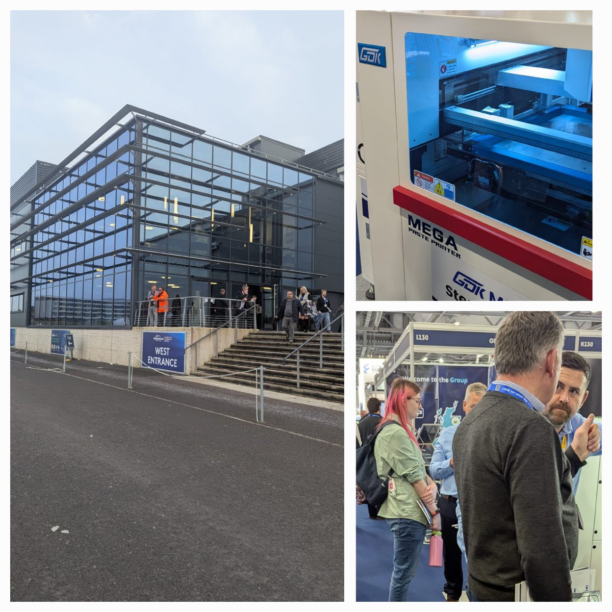 Fantastic day at Southern Manufacturing &amp; Electronics Exhibition @Industry_co_uk Keeping up with the latest in machinery, production equipment, electronic assembly &amp; more. Great to meet some of our key suppliers &amp; explore potential new partners  #SME25 #southernmanufacturing