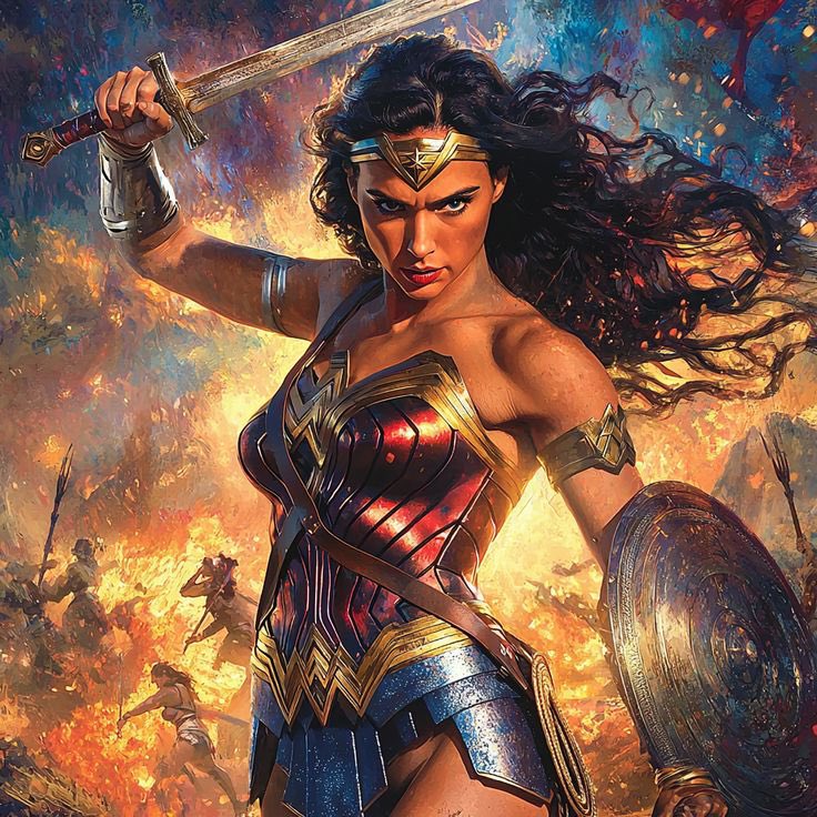 ThmyscrnWarrior's tweet photo. #WonderWomanWednesday💕
@GenAntiope   @SpearandShield_ 
When the cats away, the mice will play. That’s why I leave little surprises for Ti. When she opens them, a tar and feather surprise. Never fails!
#Amazons  #DaughtersOfThemyscira #TogetherOrNotAtAll https://t.co/e1dEtWUrAe
