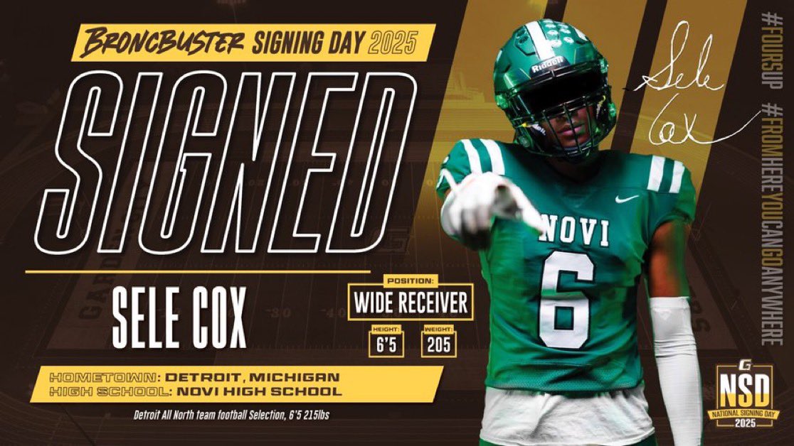 It’s official. ✍🏾 
God Bless. 
 #AGTG 
<a href="/novifootball/">Novi Football</a>  <a href="/Coach_JSparks/">Jim Sparks</a> <a href="/Coach_LPawloski/">Logan Pawloski</a> <a href="/Burrell_Sports/">Burrell Sports Performance</a> <a href="/KiyoshiHarris/">Coach Kiyoshi Harris</a> <a href="/CoachParkerJ/">Coach JParker</a> <a href="/Eric_Torres4/">Coach Torres</a> <a href="/_McCollom_Steve/">Steve McCollom</a> <a href="/The_RouteTech/">Marquis Wimberly</a> <a href="/GCCC_FOOTBALL/">Broncbuster Football</a>  <a href="/MIexposure/">Michigan Exposure</a> <a href="/MichFBFrenzy/">Michigan Prep Frenzy</a>