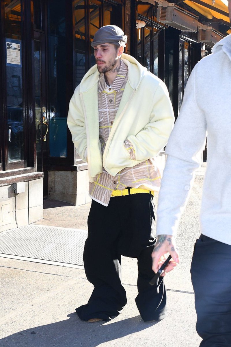 Justin Bieber seen pulling up to Mercury Lounge for Lip Critic and Rickshaw Billies Burger Parrol Concert on February 5th in NY