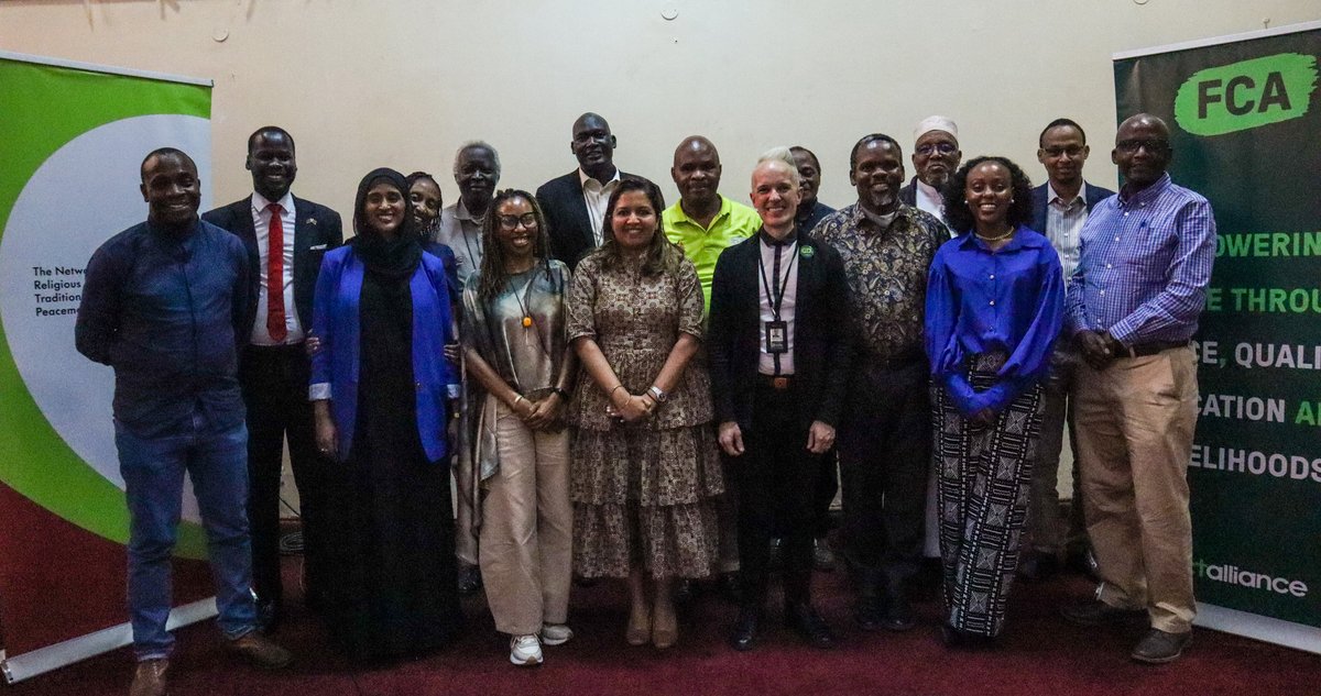 FCA Deputy Executive Director, Dr. Ikali Karvinen, held a meeting this evening with the #Network for Religious &amp; Traditional Peacemakers. The objective of the meeting was to discuss peace &amp; governance issues in Kenya &amp; the role of religious actors, women &amp; young people.