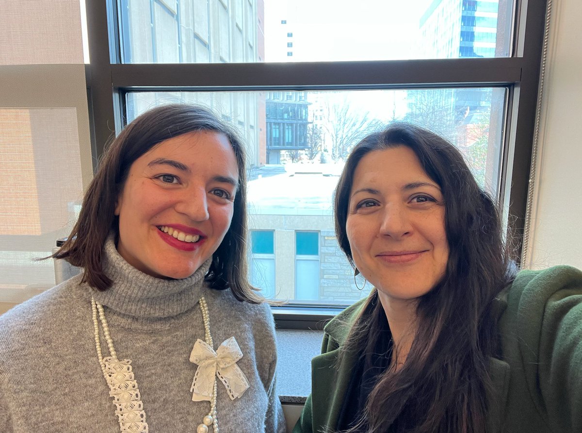 It was so great to see <a href="/V_Meletaki/">Vasiliki Meletaki</a> earlier this week, who was our speaker for the Applied Cognitive &amp; Brain Sciences series @Drexel, and hear about her awesome work at <a href="/PCfN__/">Penn Center for Neuroaesthetics</a> with <a href="/Anjan435/">Anjan Chatterjee</a> ! 👏🙌