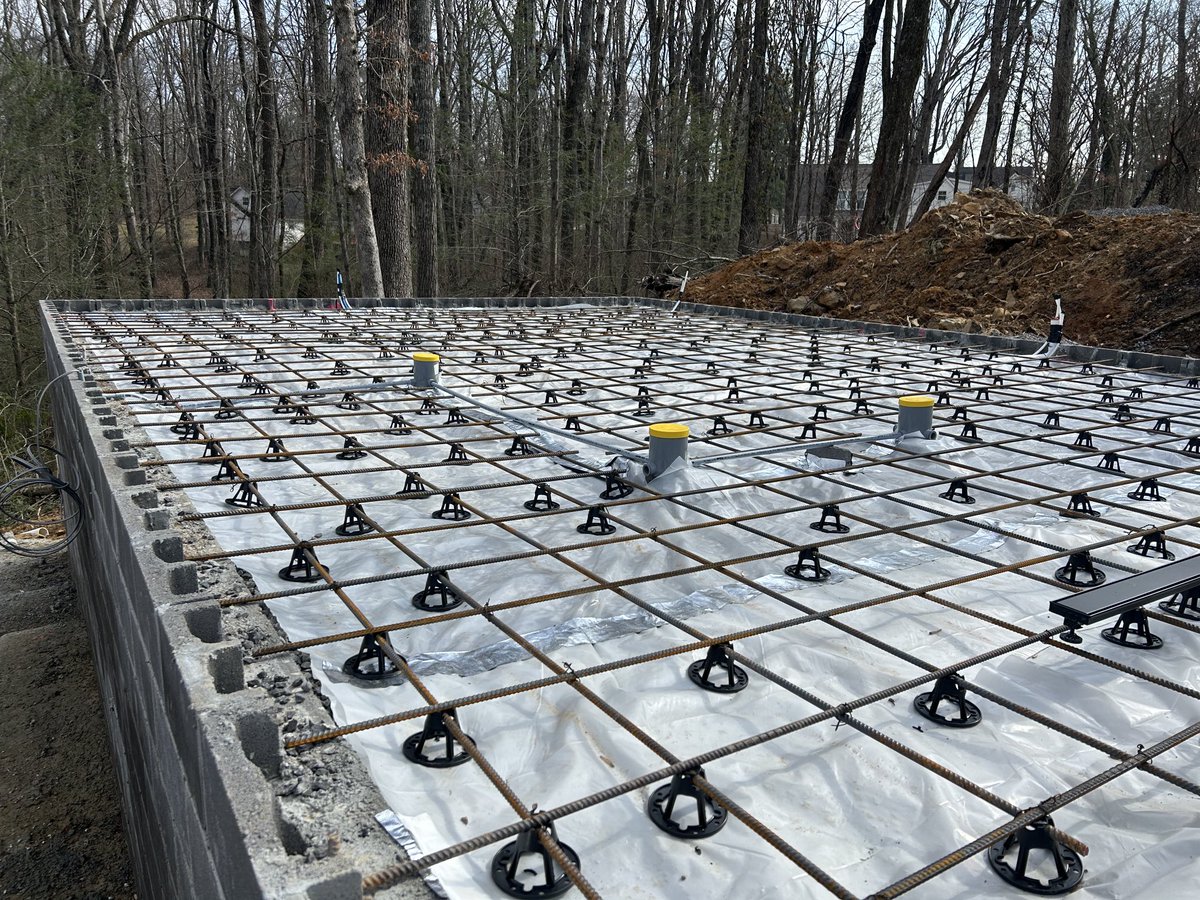 Today’s edition of GC neuroticisms:

Over-engineering slab reinforcement that won’t see anything more than foot traffic 😬