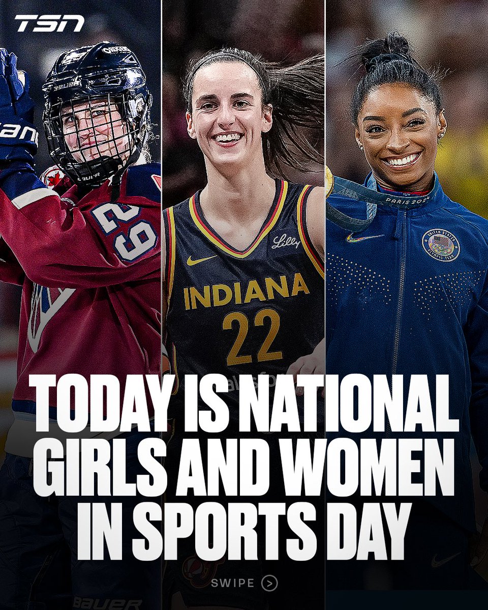 Happy National Girls and Women In Sports Day! Today and every day, we recognize the incredible female athletic achievements accomplished in the sports world 🙌