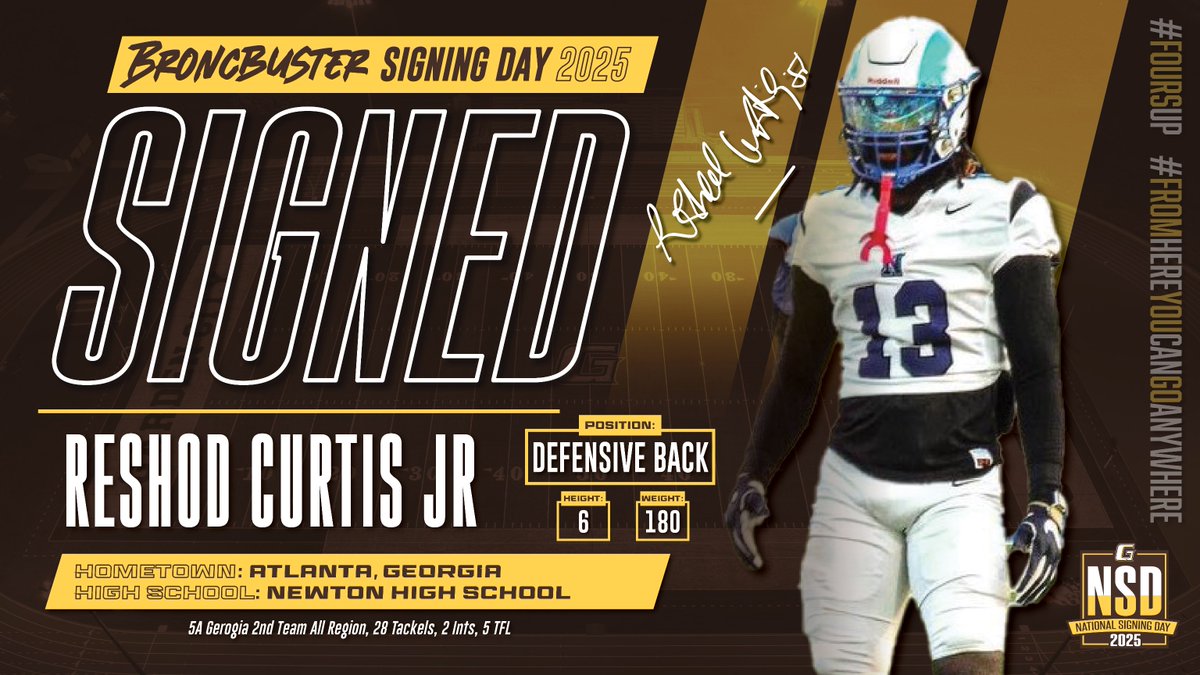 Welcome to BRONCBUSTER Football!
<a href="/GCCC_FOOTBALL/">Broncbuster Football</a>