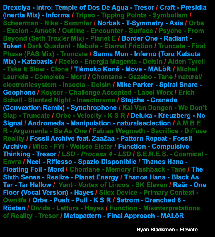 New DJ Mix - Elevate. 

Continually adapting my approach in an attempt to perfect my craft; latest explorations have resulted in a big step forwards, slowly drifting into that grey area sitting somewhere between DJ'ing and Live Performance.

soundcloud.com/farfromthesun/…