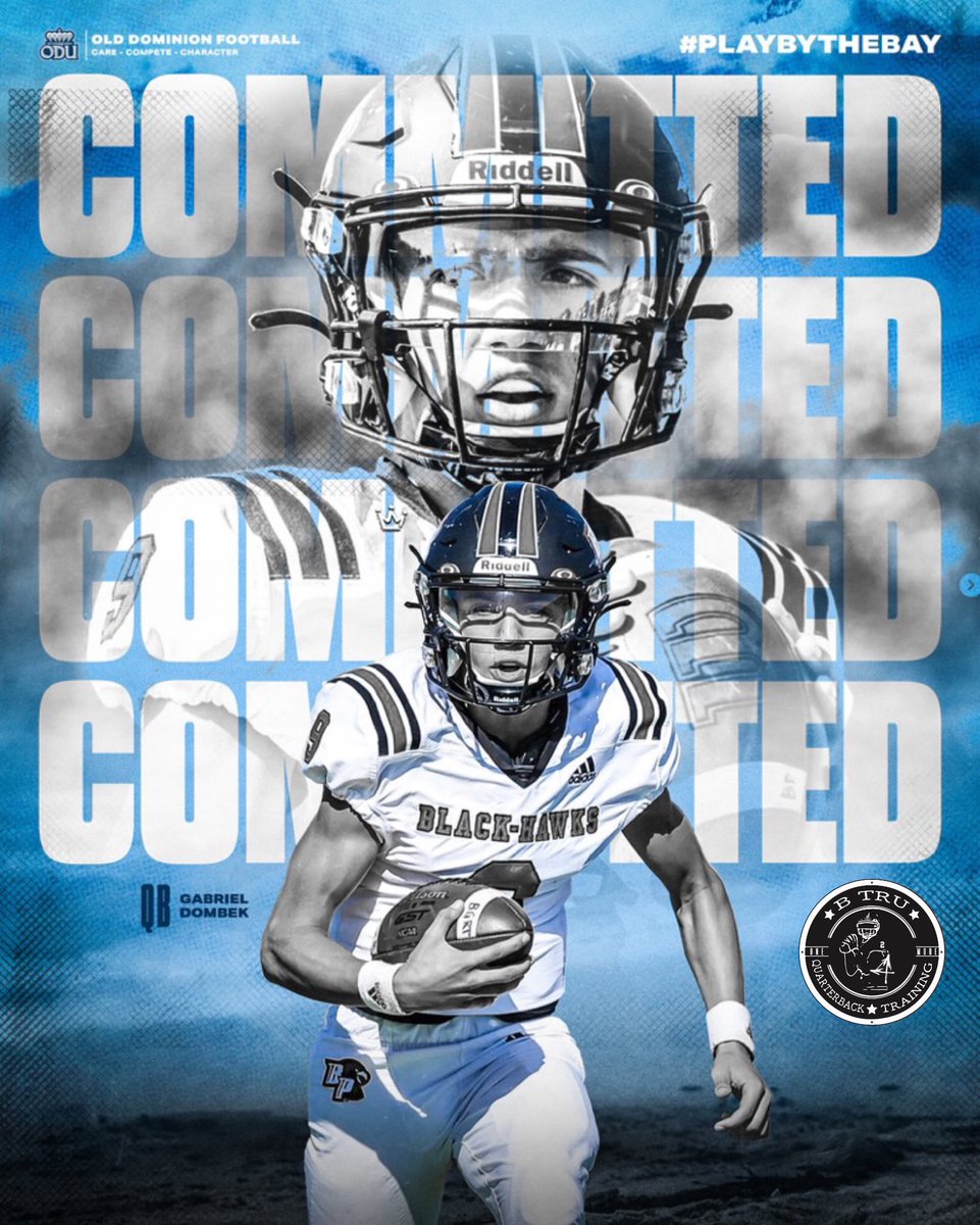 Baylin Trujillo (@baylintrujillo) on Twitter photo 🚨QB TRAINEE COMMITMENT🚨
2025 QB Trainee: <a href="/GabrielDombekQB/">Gabriel Dombek</a> has COMMITTED to OLD DOMINION (ODU) 🦁#BTruQBTraining 🔘 #ReignOn
Gabriel lit of up on his 3 Year Varsity HS Career in the State of Virginia, Throwing for 5,641 yds, 51 Pass TDs, 1,170 Rushing yds, 4 Rush TDs (6,811 🚨QB TRAINEE COMMITMENT🚨
2025 QB Trainee: <a href="/GabrielDombekQB/">Gabriel Dombek</a> has COMMITTED to OLD DOMINION (ODU) 🦁#BTruQBTraining 🔘 #ReignOn
Gabriel lit of up on his 3 Year Varsity HS Career in the State of Virginia, Throwing for 5,641 yds, 51 Pass TDs, 1,170 Rushing yds, 4 Rush TDs (6,811
