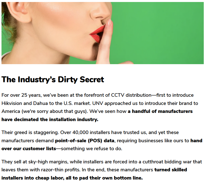 G4Direct's tweet image. Check out the latest blog post that explains how the Chinese manufacturers have absolutely taken advantage of the American installer work force!

g4direct.com/blogs/news/cct…

#cctv #security #ipcamera #hikvision #dahua #installer